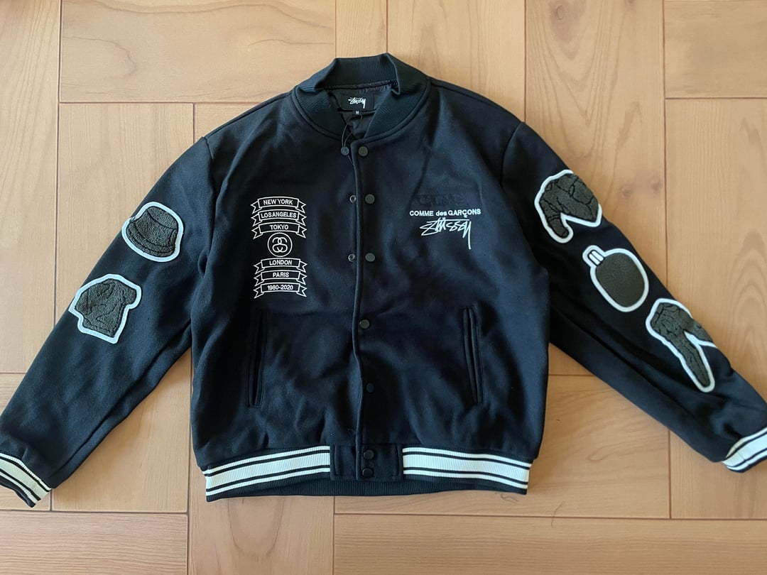 Stussy x cdg jacket